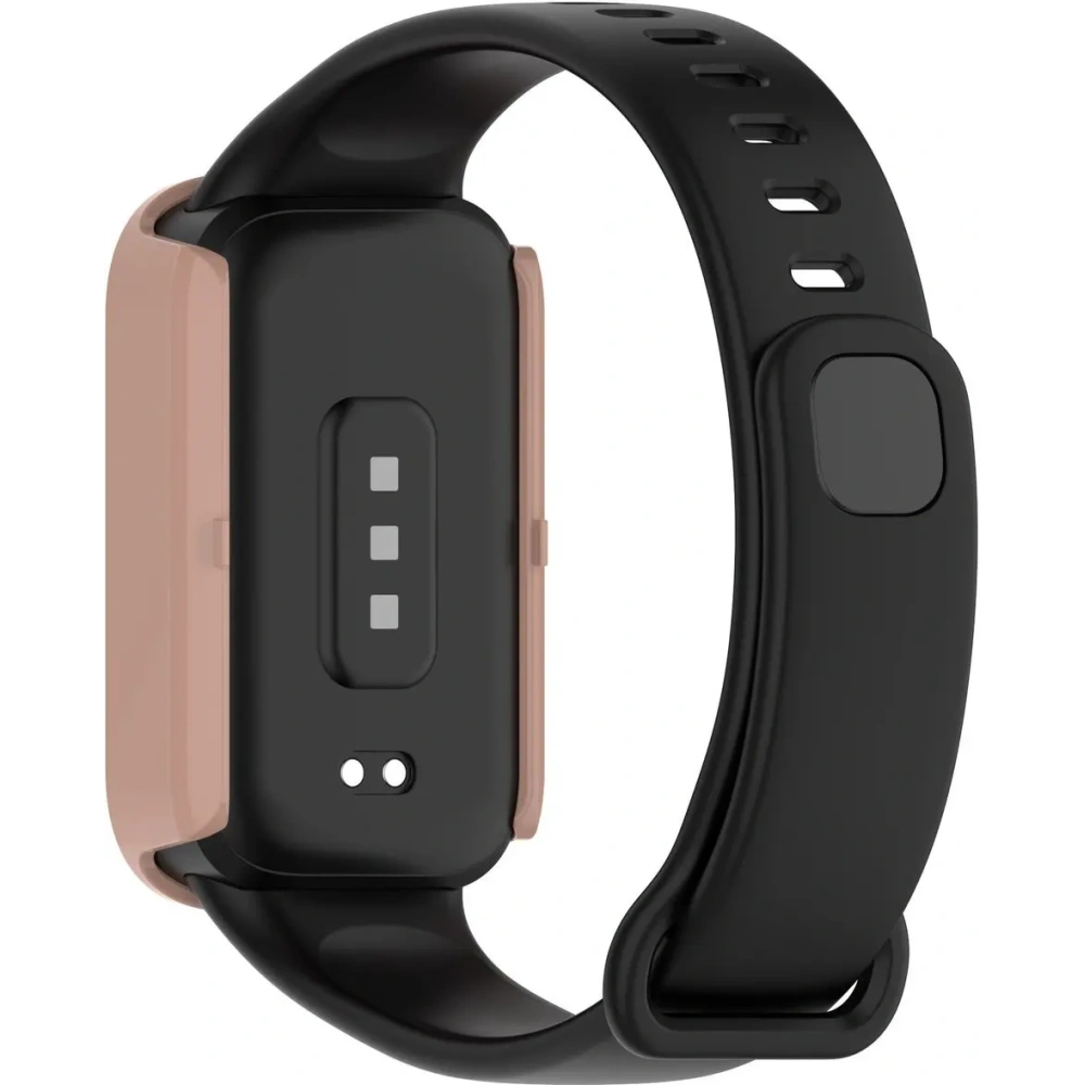 Hurtownia GSM - Etui ze szkłem do zegarka Bizon Case+Glass Watch do Xiaomi Smart Band 9 Active / Redmi Smart Band 3 różowe - BIZ8103 - {ean13} - Hurt