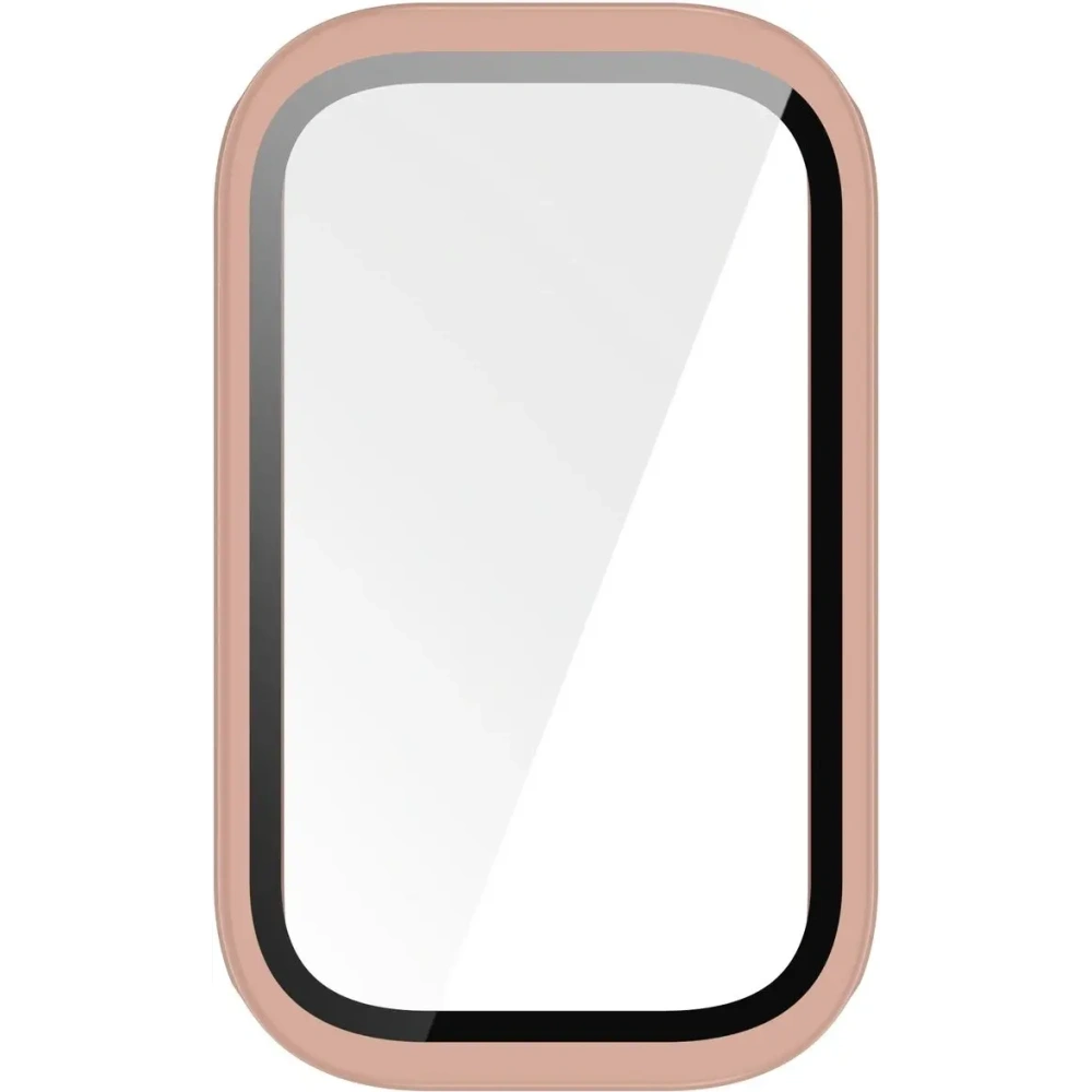 Hurtownia GSM - Etui ze szkłem do zegarka Bizon Case+Glass Watch do Xiaomi Smart Band 9 Active / Redmi Smart Band 3 różowe - BIZ8103 - {ean13} - Hurt