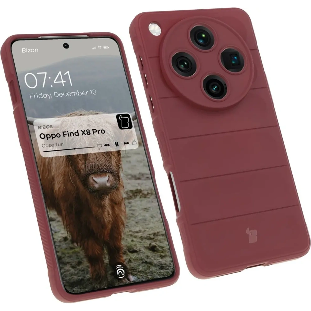 Hurtownia GSM - Bizon Caz Tur Oppo Find X8 Pro mov închis - BIZ8105 - {ean13} - Hurt