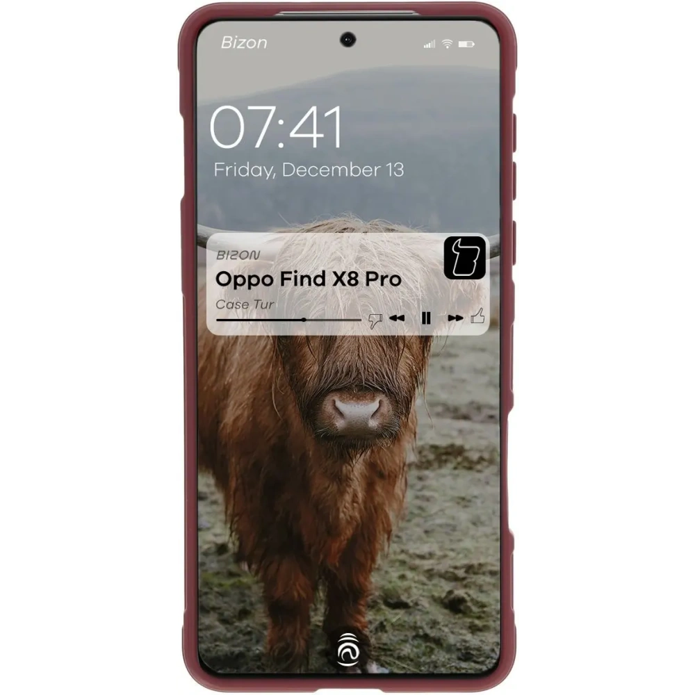 Hurtownia GSM - Bizon Caz Tur Oppo Find X8 Pro mov închis - BIZ8105 - {ean13} - Hurt