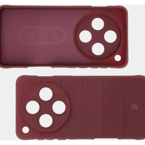 Pancerne etui Bizon Case Tur do Oppo Find X8 Pro ciemnofioletowe