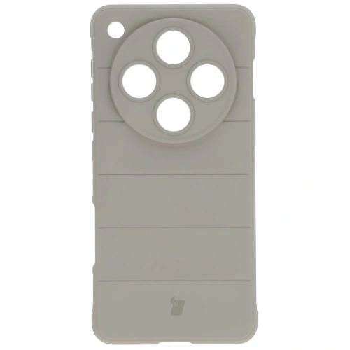 Pancerne etui Bizon Case Tur do Oppo Find X8 Pro jasnoszare
