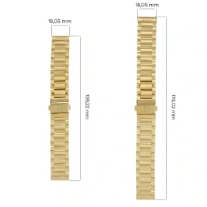 Hurtownia GSM - Ceas inteligent Bizon Strap Aura 18 mm aurie - BIZ8108 - {ean13} - Hurt