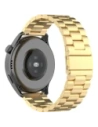 Hurtownia GSM - Pásek z nerezové oceli Bizon Strap Watch Aura pro smartwatch 18 mm zlatý - BIZ8108 - {ean13} - Hurt