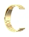 Hurtownia GSM - Pásek z nerezové oceli Bizon Strap Watch Aura pro smartwatch 18 mm zlatý - BIZ8108 - {ean13} - Hurt