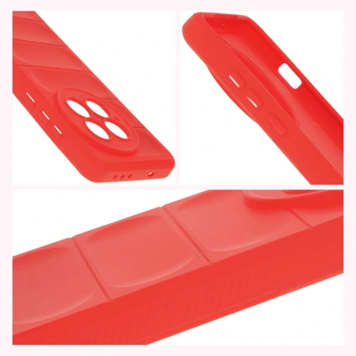 Pancerne etui Bizon Case Tur do OnePlus 13 czerwone