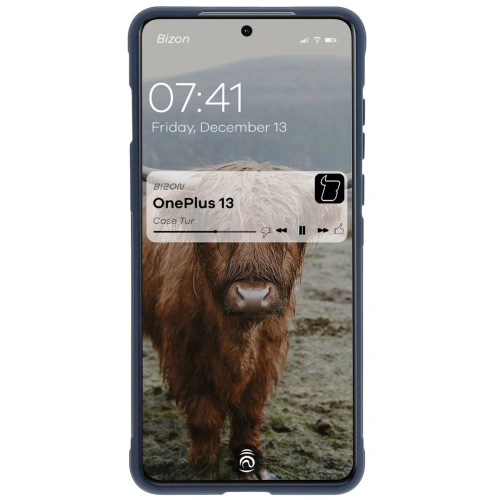 Pancerne etui Bizon Case Tur do OnePlus 13 granatowe