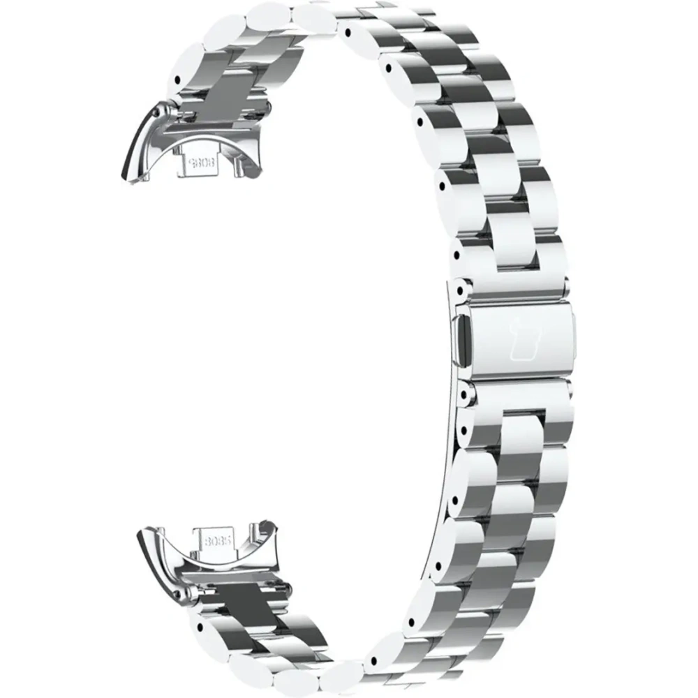 Hurtownia GSM - Bizon Strap Watch Aura Xiaomi Smart Band 9 / 9 NFC / 8 argintiu - BIZ8114 - {ean13} - Hurt