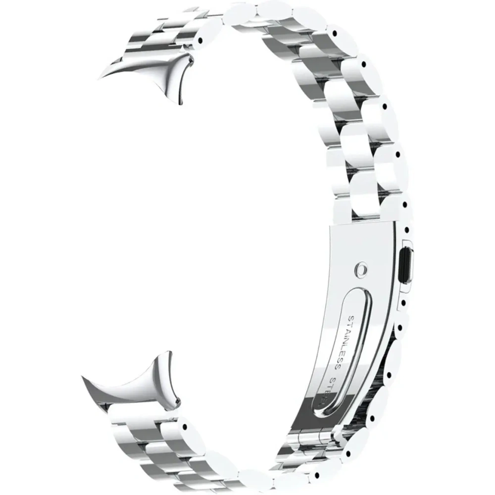 Hurtownia GSM - Bizon Strap Watch Aura Xiaomi Okos Karkötő 9 / 9 NFC / 8 ezüst - BIZ8114 - {ean13} - Hurt