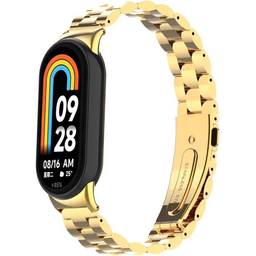 Hurtownia GSM - Bizon Strap Watch Aura Xiaomi Smart Band 9 / 9 NFC / 8 aur - BIZ8115 - {ean13} - Hurt