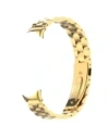 Hurtownia GSM - Páska z nerezové oceli Bizon Strap Watch Aura pro Xiaomi Smart Band 9 / 9 NFC / 8 zlatá - BIZ8115 - {ean13} - Hurt