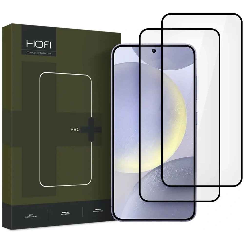 Hurtownia GSM - Hofi Glass Pro+ Samsung Galaxy S25+ Plus Schwarz [2 PACK] - HOFI575 - {ean13} - Hurt