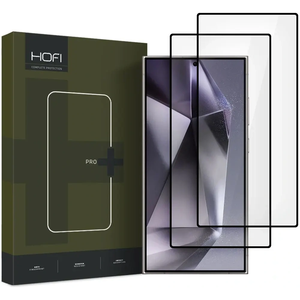 Hurtownia GSM - Hofi Glas Pro+ Samsung Galaxy S25 Ultra Schwarz [2 PACK] - HOFI576 - {ean13} - Hurt
