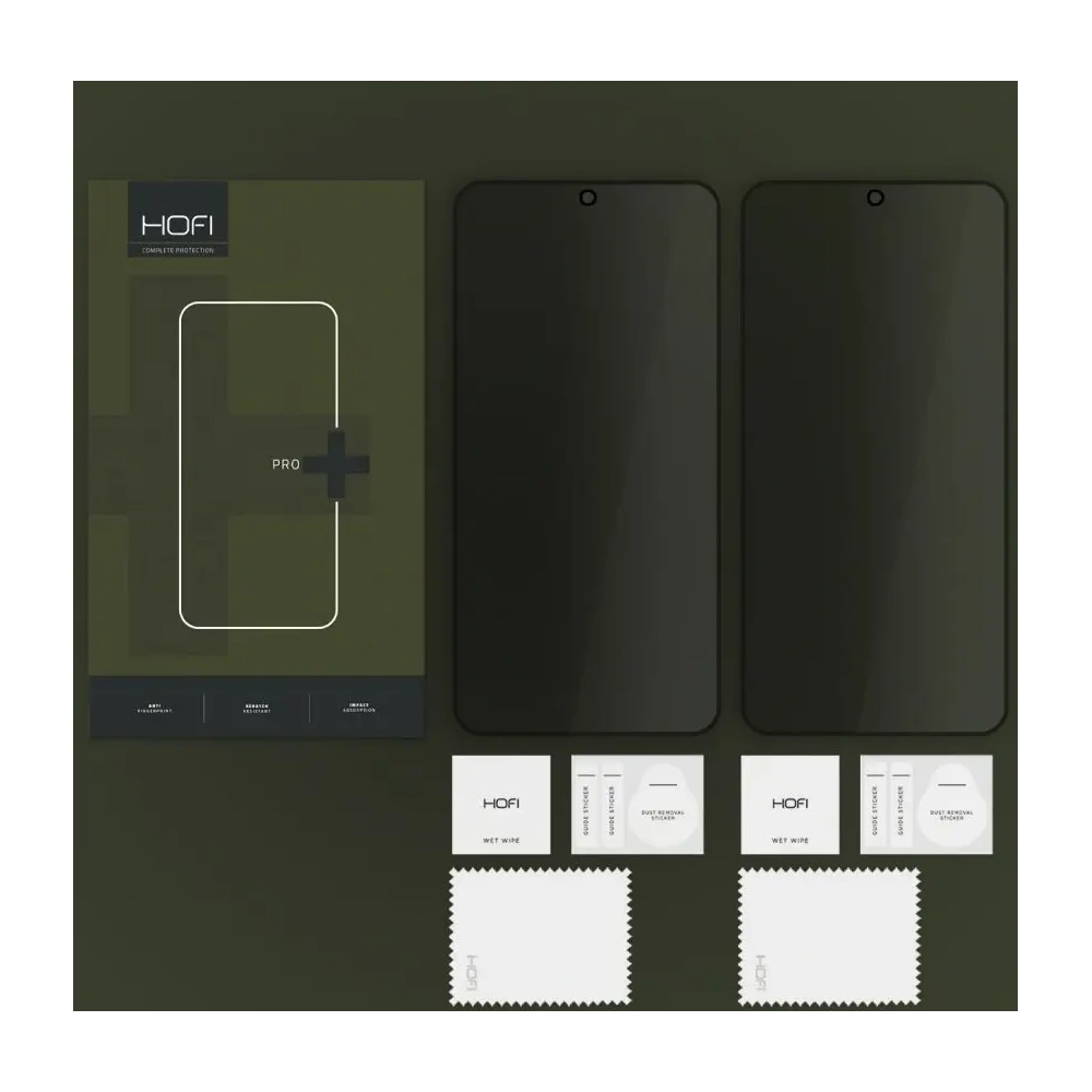 Hurtownia GSM - Sklo privatizující Hofi Anti Spy Glass Pro+ Samsung Galaxy S25+ Plus Privacy [2 PACK] - HOFI578 - {ean13} - Hurt