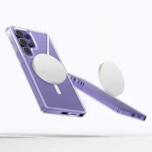 Wholesale Tech-Protect Flexair Hybrid MagSafe Samsung Galaxy S25 Ultra Clear - THP3757 - {ean13} - Hurt