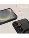 Hurtownia GSM - Tech-Protect Magmat MagSafe Samsung Galaxy S25 Matt Fekete - THP3762 - {ean13} - Hurt