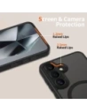 Wholesale Tech-Protect MagCam MagSafe Samsung Galaxy S25 Matte Black - THP3765 - {ean13} - Hurt