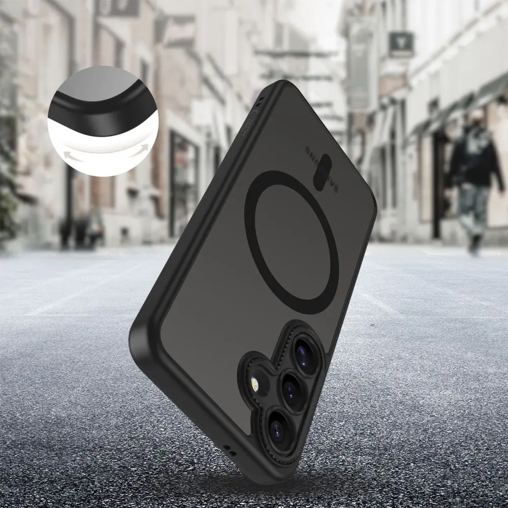 Wholesale Tech-Protect MagCam MagSafe Samsung Galaxy S25 Matte Black - THP3765 - {ean13} - Hurt