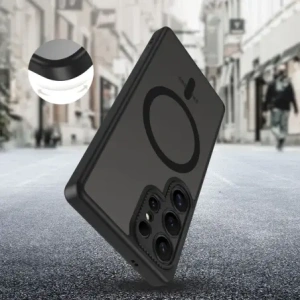 Hurtownia GSM - Tech-Protect MagCam MagSafe Samsung Galaxy S25 Ultra Negru Mat - THP3766 - {ean13} - Hurt
