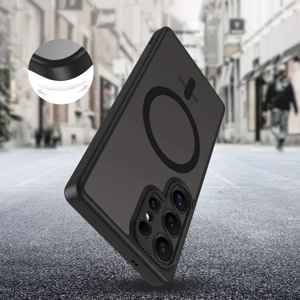 Hurtownia GSM - Etui Tech-Protect MagCam MagSafe Samsung Galaxy S25 Ultra Matně černé - THP3766 - {ean13} - Hurt