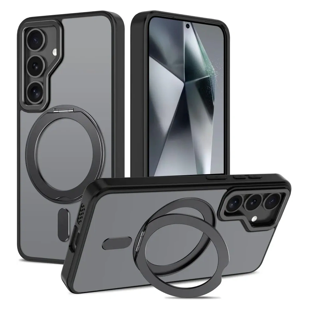 Hurtownia GSM - Tech-Protect Magring MagSafe Samsung Galaxy S25 Matt Fekete - THP3767 - {ean13} - Hurt