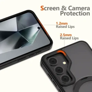 Hurtownia GSM - Tech-Protect Magring MagSafe Samsung Galaxy S25 Negru Mat - THP3767 - {ean13} - Hurt