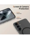 Hurtownia GSM - Etui Tech-Protect Magslim MagSafe Samsung Galaxy S25 Matná/černá - THP3769 - {ean13} - Hurt