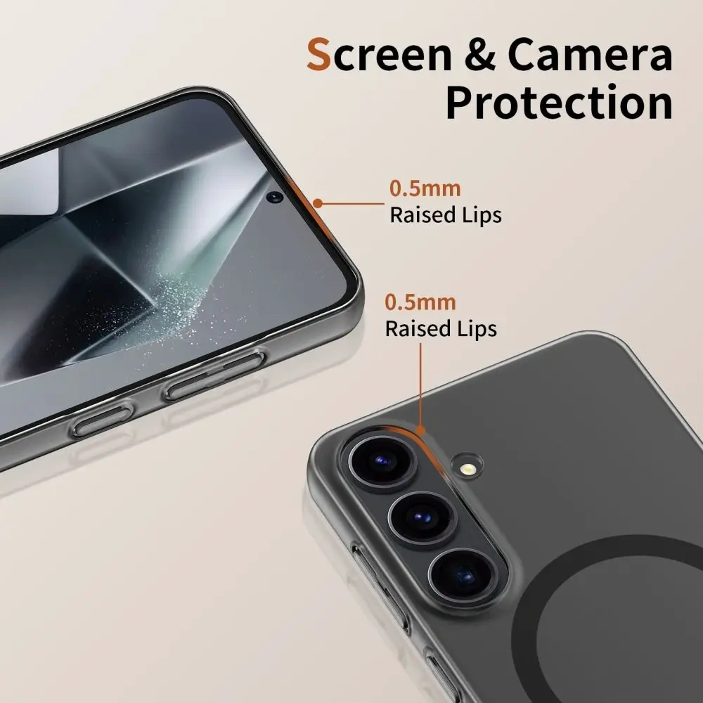 Hurtownia GSM - Etui Tech-Protect Magslim MagSafe Samsung Galaxy S25 Matná/černá - THP3769 - {ean13} - Hurt