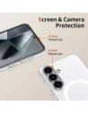 Hurtownia GSM - Etui Tech-Protect Magslim MagSafe Samsung Galaxy S25 Matný/ledový - THP3770 - {ean13} - Hurt
