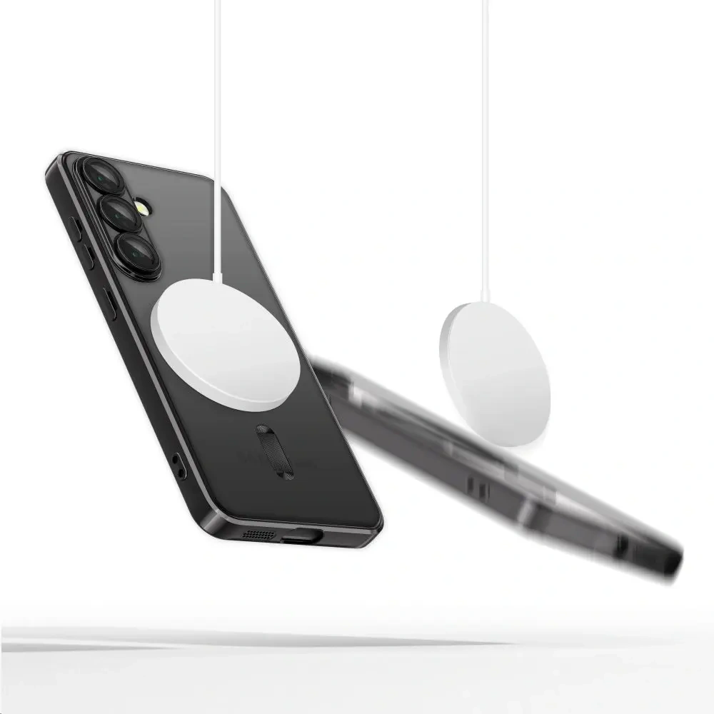 Hurtownia GSM - Tech-Protect Magflex MagSafe Samsung Galaxy S25 Glänzend Schwarz - THP3773 - {ean13} - Hurt