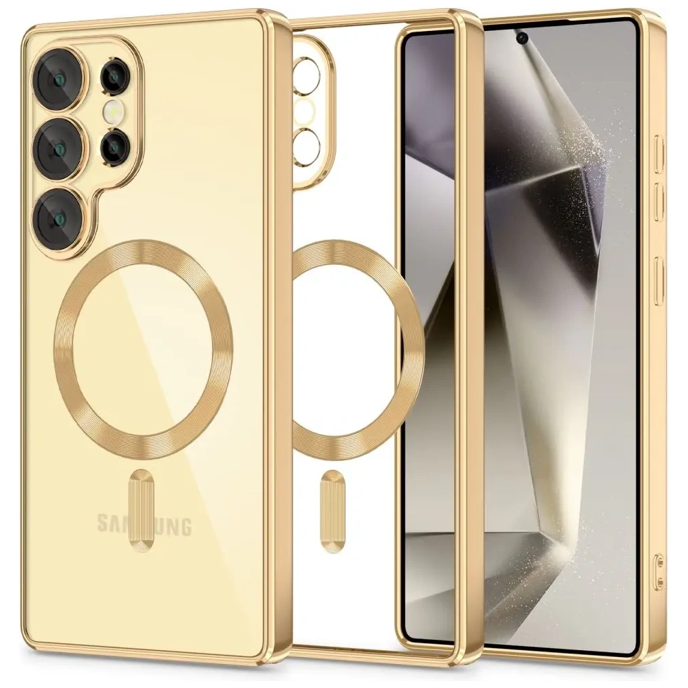 Hurtownia GSM - Etui Tech-Protect Magflex MagSafe Samsung Galaxy S25 Ultra Shiny Gold - THP3775 - {ean13} - Hurt