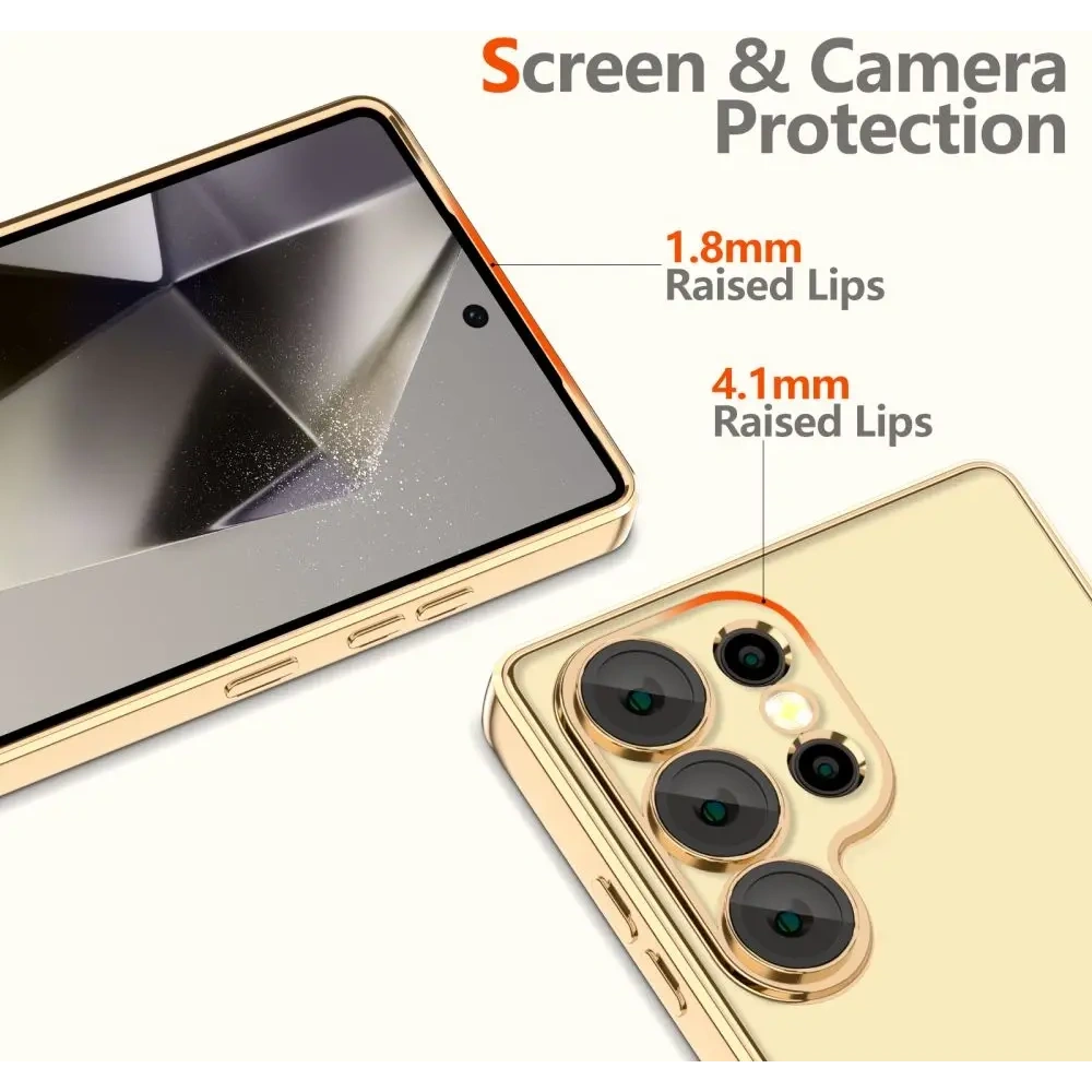 Hurtownia GSM - Tech-Protect Magflex MagSafe Samsung Galaxy S25 Ultra Glänzendes Gold - THP3775 - {ean13} - Hurt