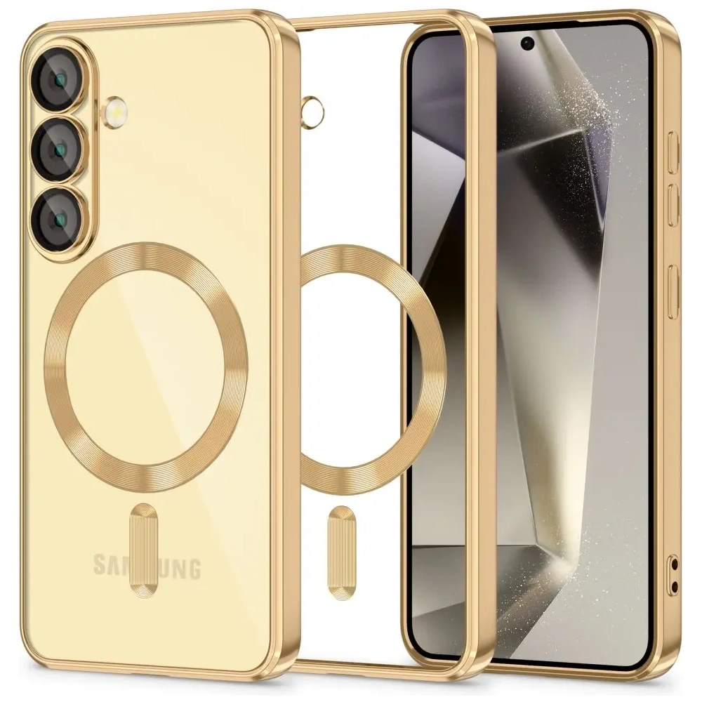 Hurtownia GSM - Etui Tech-Protect Magflex MagSafe Samsung Galaxy S25 Shiny Gold - THP3776 - {ean13} - Hurt