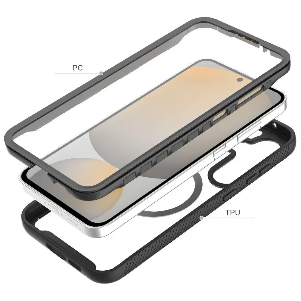 Hurtownia GSM - Tech-Protect Védelem MagSafe Samsung Galaxy S25 Fekete - THP3778 - {ean13} - Hurt