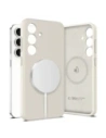 Etui Tech-Protect Liquid Silicone MagSafe Samsung Galaxy S25 Cosmic Latte