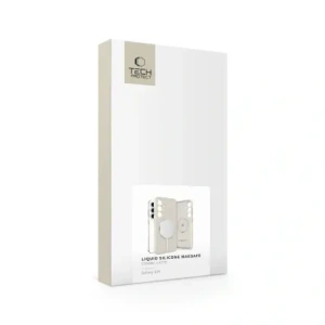 Wholesale Tech-Protect Liquid Silicone MagSafe Samsung Galaxy S25 Cosmic Latte - THP3780 - {ean13} - Hurt