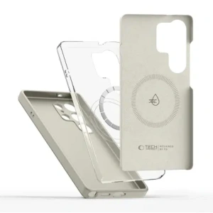 Hurtownia GSM - Tech-Protect Folyékony Szilikon MagSafe Samsung Galaxy S25 Ultra Kozmikus Latte - THP3781 - {ean13} - Hurt