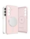 Hurtownia GSM - Etui Tech-Protect Liquid Silicone MagSafe Samsung Galaxy S25 Pink Pearl - THP3782 - {ean13} - Hurt