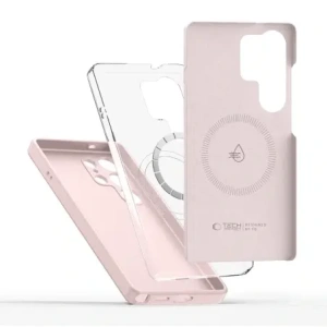 Hurtownia GSM - Tech-Protect Silicon lichid MagSafe Samsung Galaxy S25 Ultra Perlă roz - THP3783 - {ean13} - Hurt