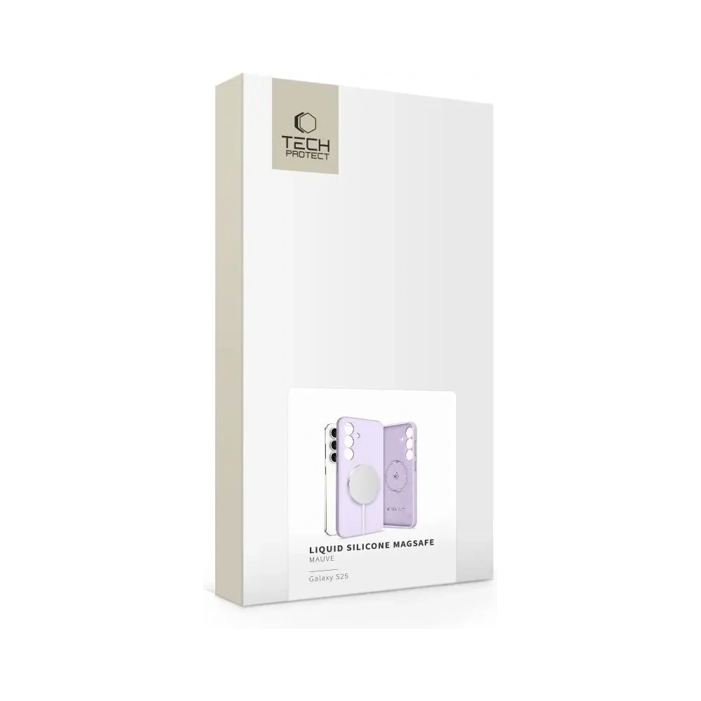 Hurtownia GSM - Tech-Protect Silicon lichid MagSafe Samsung Galaxy S25 Mauve - THP3784 - {ean13} - Hurt