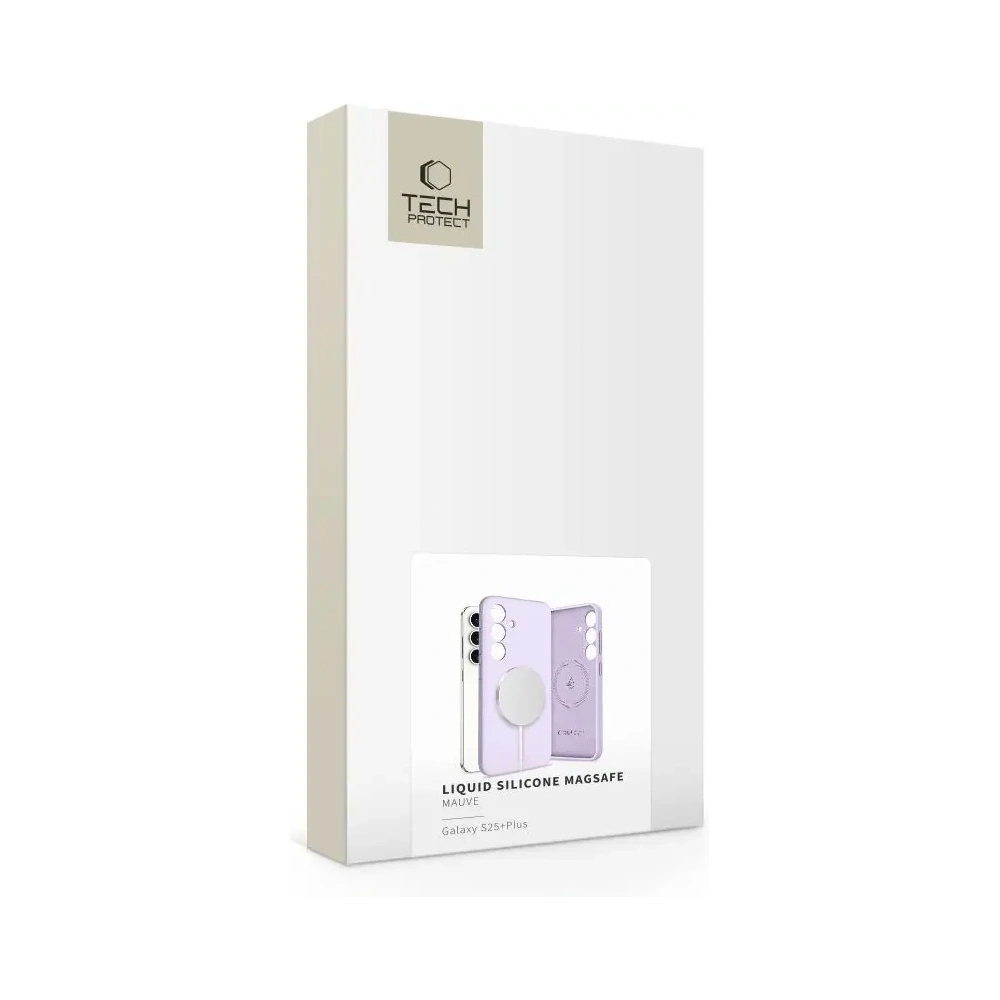 Wholesale Tech-Protect Liquid Silicone MagSafe Samsung Galaxy S25+ Plus Mauve - THP3785 - {ean13} - Hurt