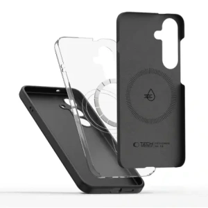 Hurtownia GSM - Tech-Protect Folyékony szilikon MagSafe Samsung Galaxy S25 Fekete - THP3787 - {ean13} - Hurt