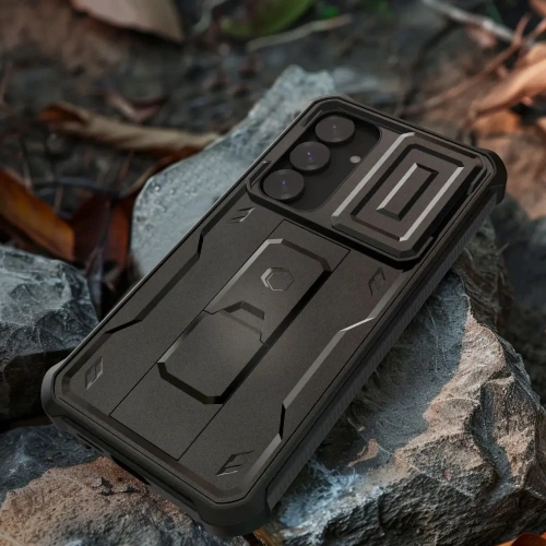 Etui Tech-Protect Kevlar Cam+ Samsung Galaxy S25+ Plus Black