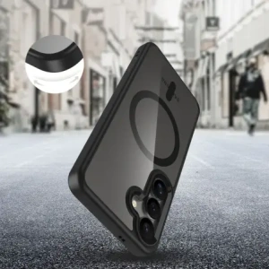 Wholesale Tech-Protect Magmat MagSafe Samsung Galaxy S25 Black/clear - THP3792 - {ean13} - Hurt