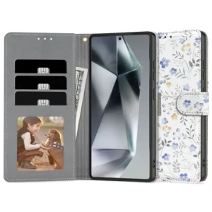 Hurtownia GSM - Tech-Protect Portofel Samsung Galaxy S25 Flori de Primăvară - THP3797 - {ean13} - Hurt