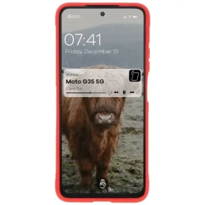 Hurtownia GSM - Bizon tok Tur Motorola Moto G35 5G piros - BIZ8117 - {ean13} - Hurt
