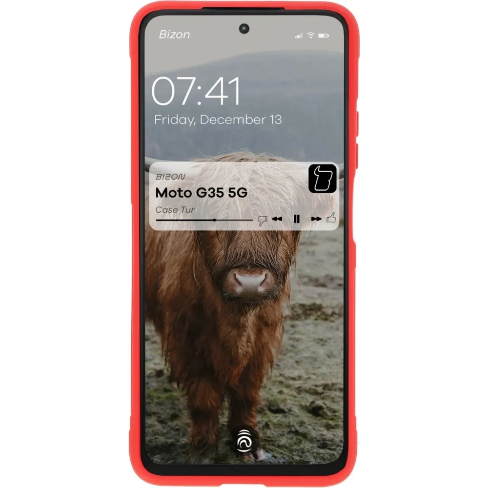 Wholesale Bizon Case Tur Motorola Moto G35 5G red - BIZ8117 - {ean13} - Hurt