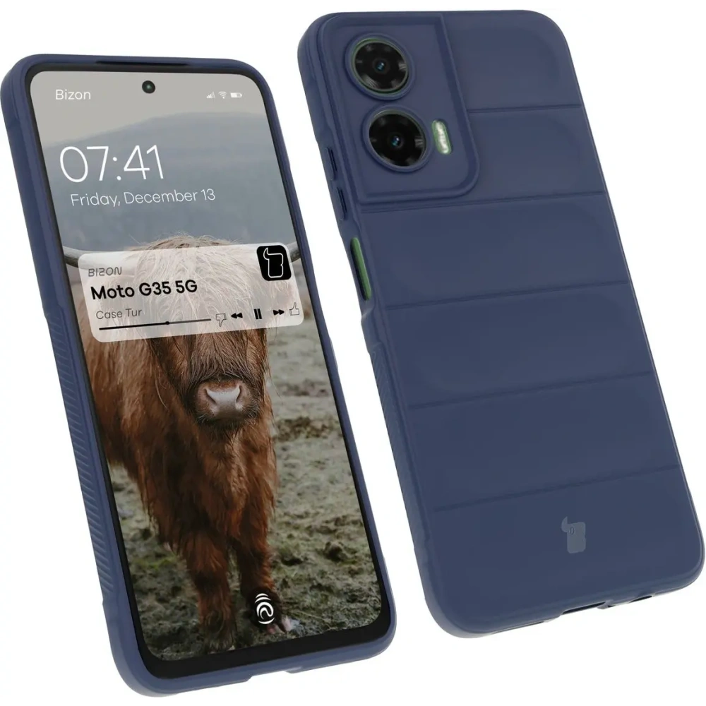 Hurtownia GSM - Bizon tok Tur Motorola Moto G35 5G tengerészkék - BIZ8118 - {ean13} - Hurt