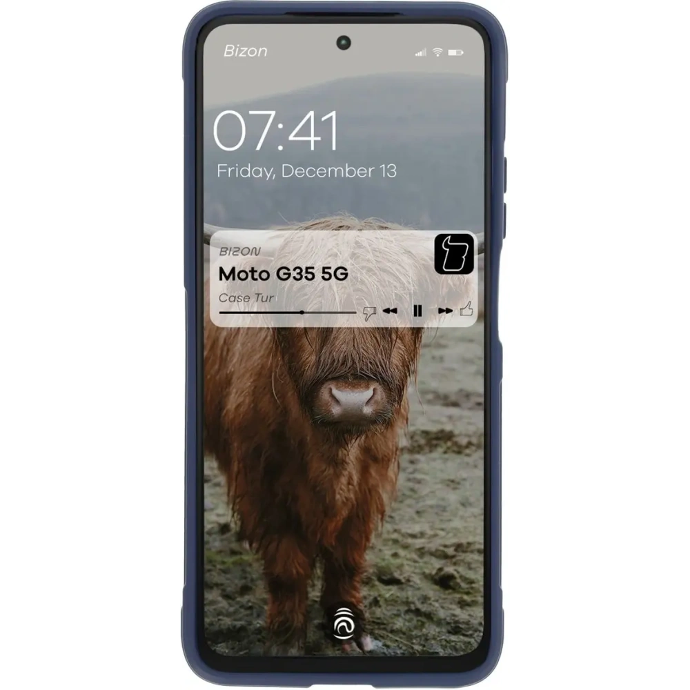 Hurtownia GSM - Bizon tok Tur Motorola Moto G35 5G tengerészkék - BIZ8118 - {ean13} - Hurt