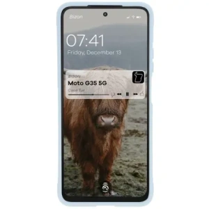 Hurtownia GSM - Bizon Case für Motorola Moto G35 5G hellblau - BIZ8119 - {ean13} - Hurt